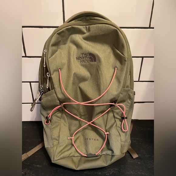 The North Face Handbags - North Face Women’s olive green Jester backpack